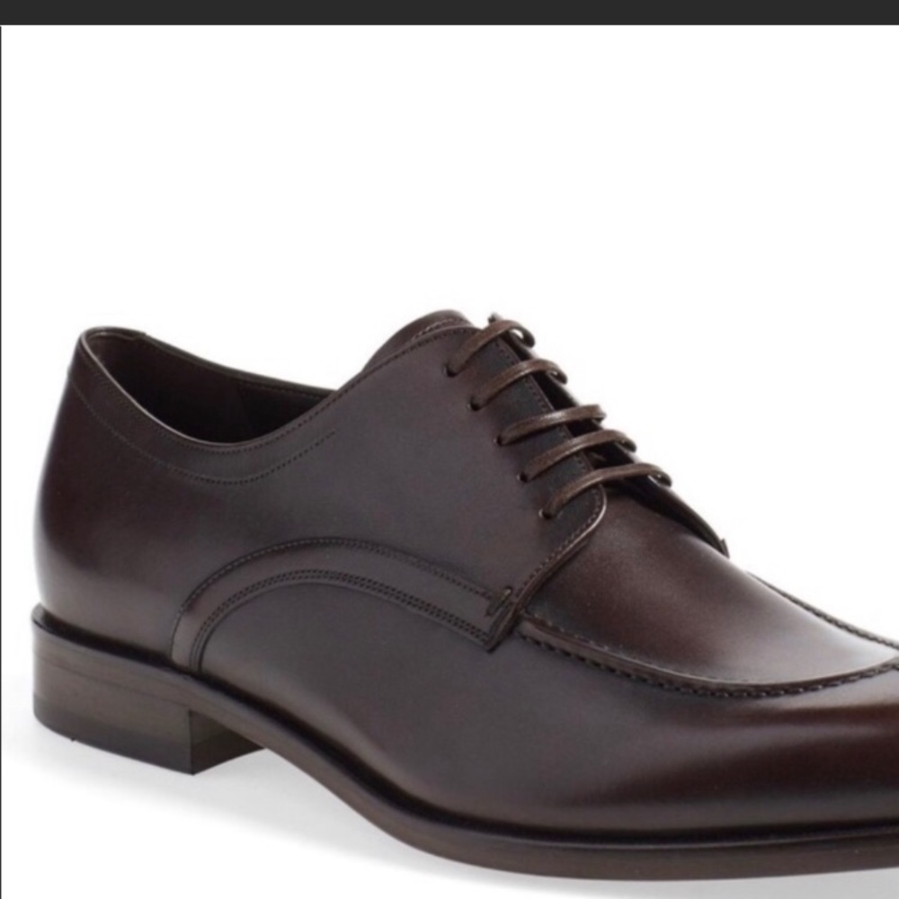 Salvatore Ferragamo Men’s Brown Oxford Shoes